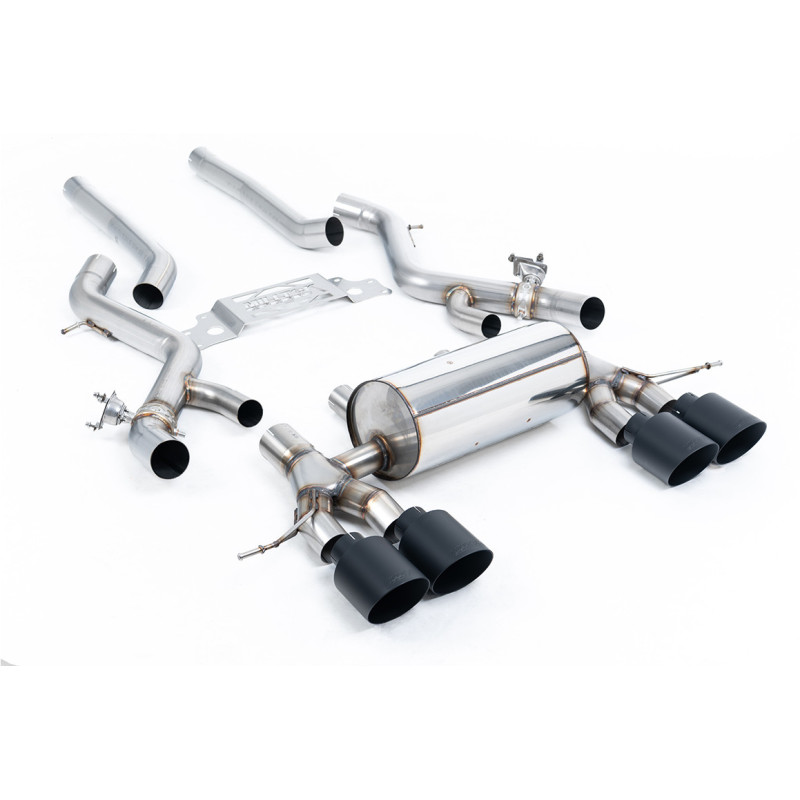 Milltek Sport Secondary Cat-back BMW 2 Series M2 Coupe (G87 S58 NAS Non-OPF GPF Models) (2023-2027)