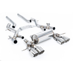 Milltek Sport Secondary Cat-back BMW 2 Series M2 Coupe (G87 S58 NAS Non-OPF GPF Models) (2023-2027)