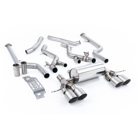 Milltek Sport Cat-back BMW 2 Series M2 Coupe (G87 S58 OPF GPF Models) (2023-2027)