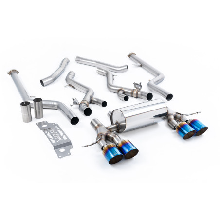 Milltek Sport Cat-back BMW 2 Series M2 Coupe (G87 S58 OPF GPF Models) (2023-2027)