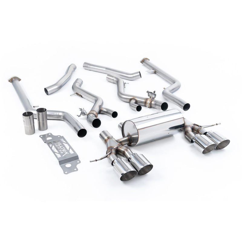 Milltek Sport Cat-back BMW 2 Series M2 Coupe (G87 S58 OPF GPF Models) (2023-2027)
