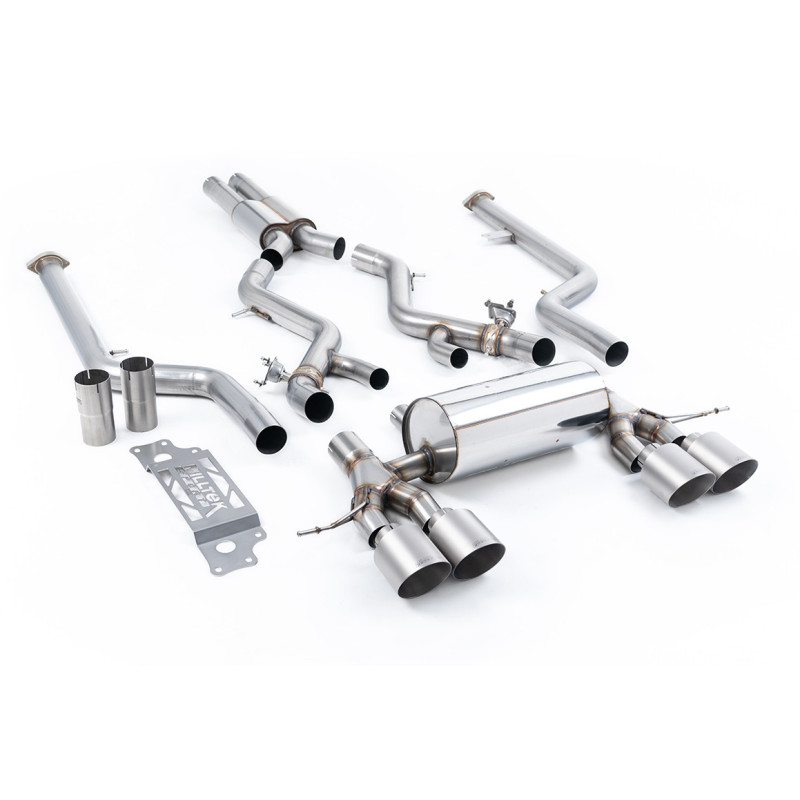Milltek Sport Cat-back BMW 2 Series M2 Coupe (G87 S58 OPF GPF Models) (2023-2027)