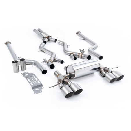 Milltek Sport Cat-back BMW 2 Series M2 Coupe (G87 S58 OPF GPF Models) (2023-2027)