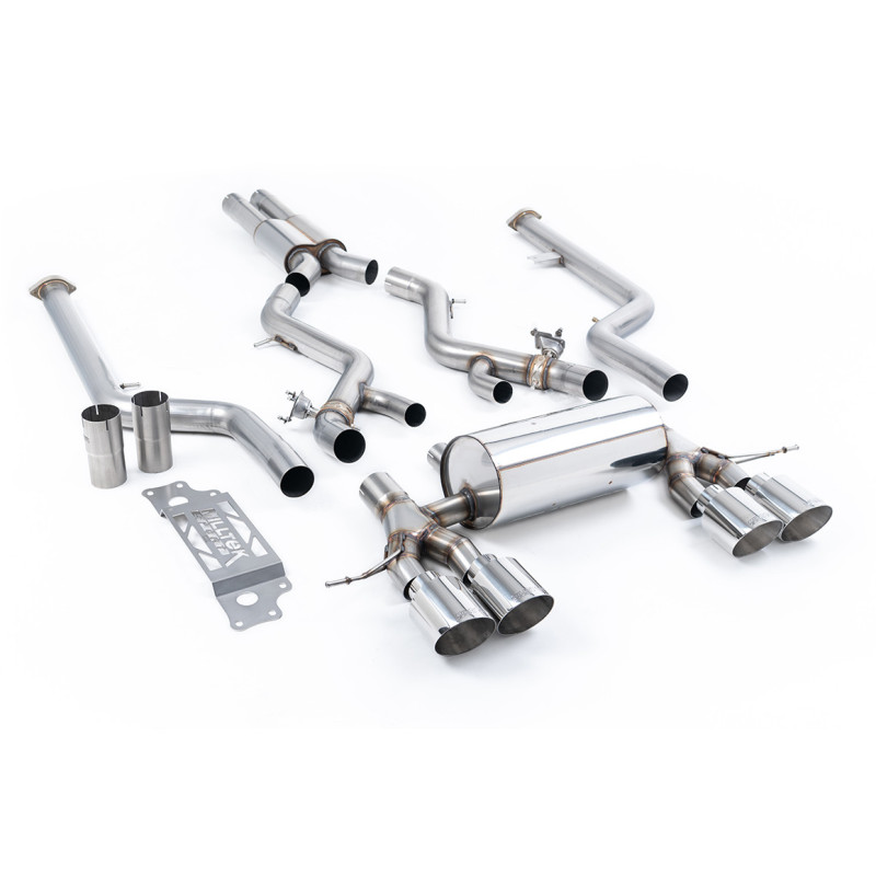 Milltek Sport Cat-back BMW 2 Series M2 Coupe (G87 S58 OPF GPF Models) (2023-2027)