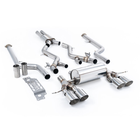 Milltek Sport Cat-back BMW 2 Series M2 Coupe (G87 S58 OPF GPF Models) (2023-2027)