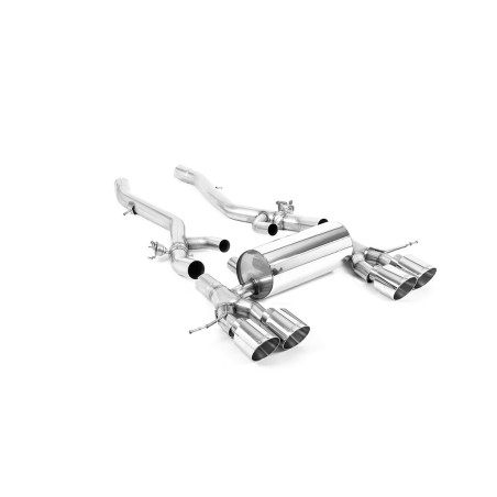 Milltek Sport Axle Back BMW 2 Series M2 Coupe (G87 S58 OPF GPF Models) (2023-2027)