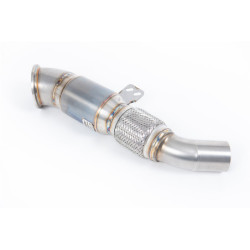 Milltek Sport Large-bore Downpipe BMW 2 Series M240i Coupe (F22 LCI Non-OPF & None xDrive) (2015-2018)