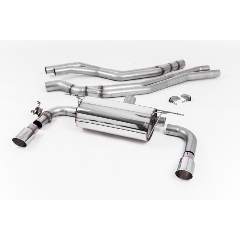 Milltek Sport Cat-back BMW 2 Series M240i Coupe (F22 LCI Non-OPF & None xDrive) (2015-2018)