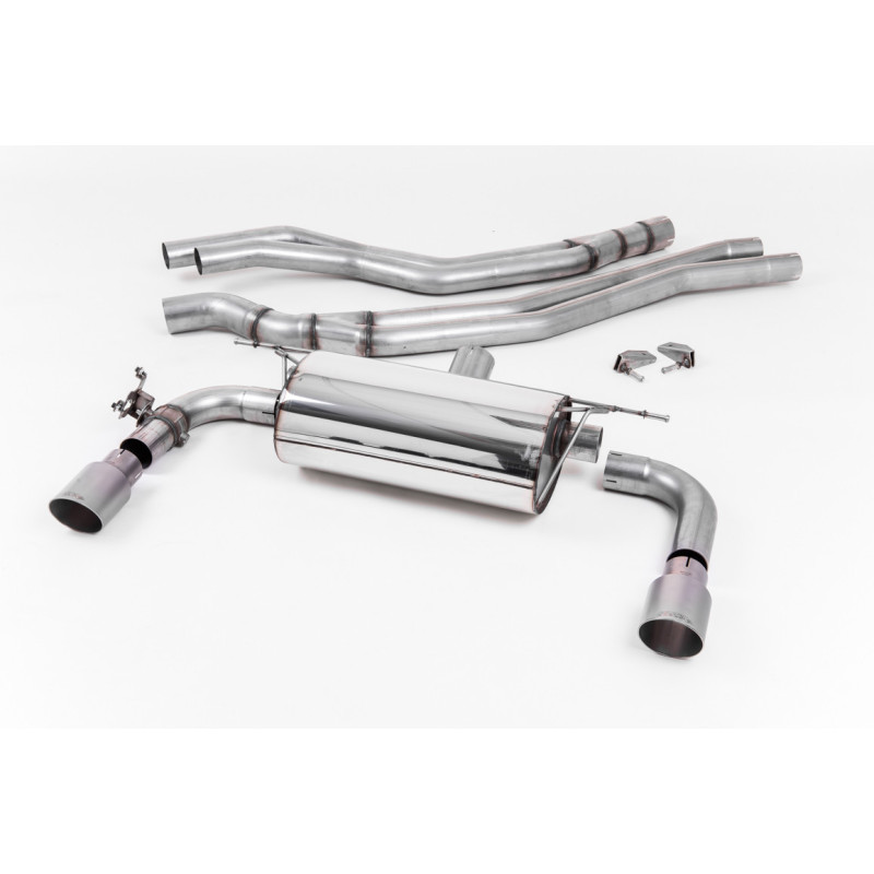 Milltek Sport Cat-back BMW 2 Series M240i Coupe (F22 LCI Non-OPF & None xDrive) (2015-2018)
