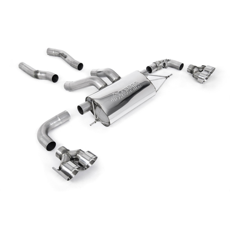 Milltek Sport Axle Back BMW 2 Series M240i Coupé (G42 XDrive - NAS Non OPF GPF Models Only) (2022-2027)