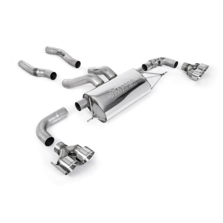 Milltek Sport Axle Back BMW 2 Series M240i Coupé (G42 XDrive - NAS Non OPF GPF Models Only) (2022-2027)