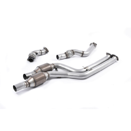 Milltek Sport Large Bore Downpipes and Hi-Flow Sports Cats BMW 3 Series F80 M3 & M3 Competition Saloon (Non OPF GPF...