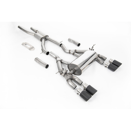 Milltek Sport Cat-back BMW 3 Series F80 M3 M3 Competition & M3 CS Saloon (OPF GPF Models Only) (2019-2020)