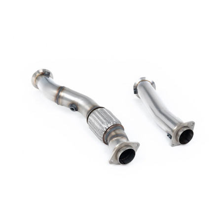 Milltek Sport Large-bore Downpipes and Cat Bypass Pipes BMW 3 Series G80 M3 & M3 Competition S58 3.0 Turbo (North...