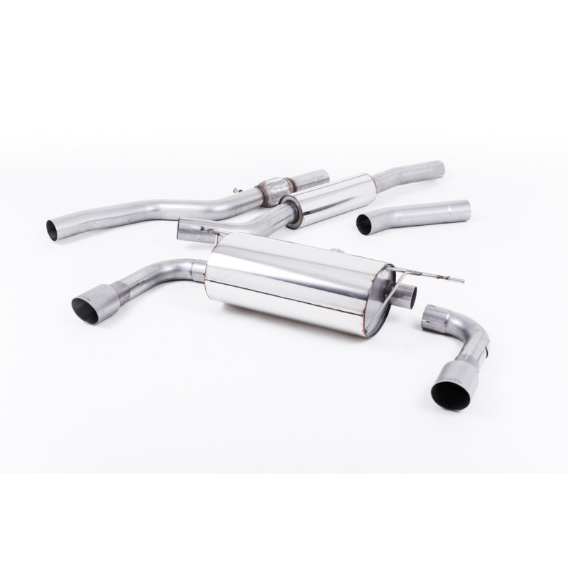 Milltek Sport Cat-back BMW 4 Series F32 428i Coupé (Automatic Gearbox without Tow Bar None xDrive & N20 Engine...