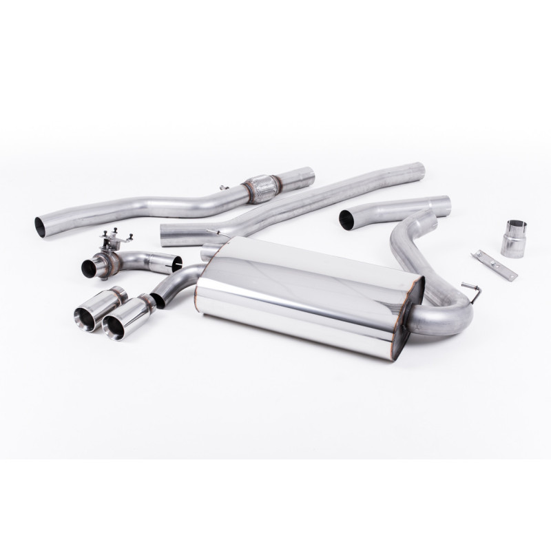 Milltek Sport Cat-back BMW 4 Series F32 428i Coupé (Manual Gearbox without Tow Bar None xDrive & N20 Engine Only)...