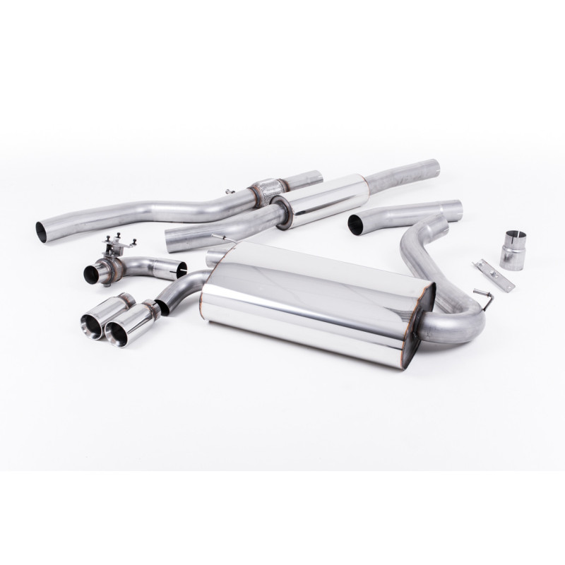Milltek Sport Cat-back BMW 4 Series F32 428i Coupé (Manual Gearbox without Tow Bar None xDrive & N20 Engine Only)...