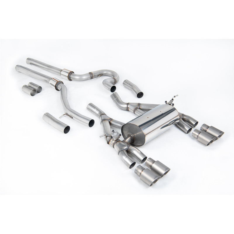 Milltek Sport Cat-back BMW 4 Series F82 83 M4 Coupe Convertible & M4 Competition Coupé (Non-OPF equipped models...