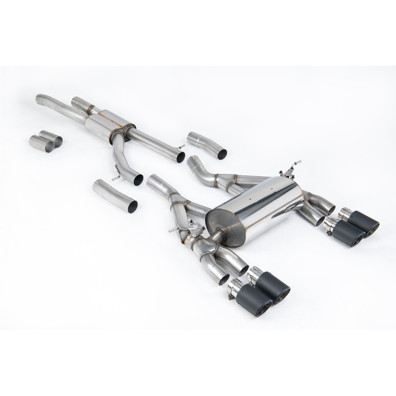 Milltek Sport Cat-back BMW 4 Series F82 83 M4 Coupe Convertible & M4 Competition Coupé (Non-OPF equipped models...
