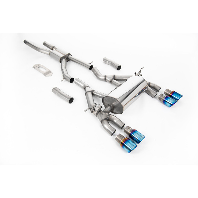 Milltek Sport Cat-back BMW 4 Series F82 83 M4 Coupe Convertible M4 Competition & M4 CS Coupé (OPF GPF equipped...