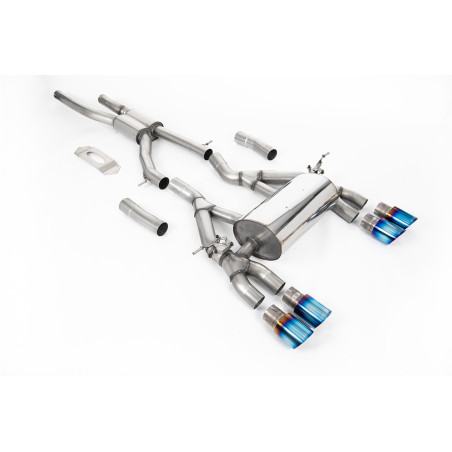 Milltek Sport Cat-back BMW 4 Series F82 83 M4 Coupe Convertible M4 Competition & M4 CS Coupé (OPF GPF equipped...