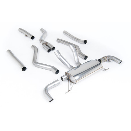 Milltek Sport Cat-back BMW 4 Series G22 M440i Coupe (NAS ROW Vehicles Only) Pre LCI (2021-2025)