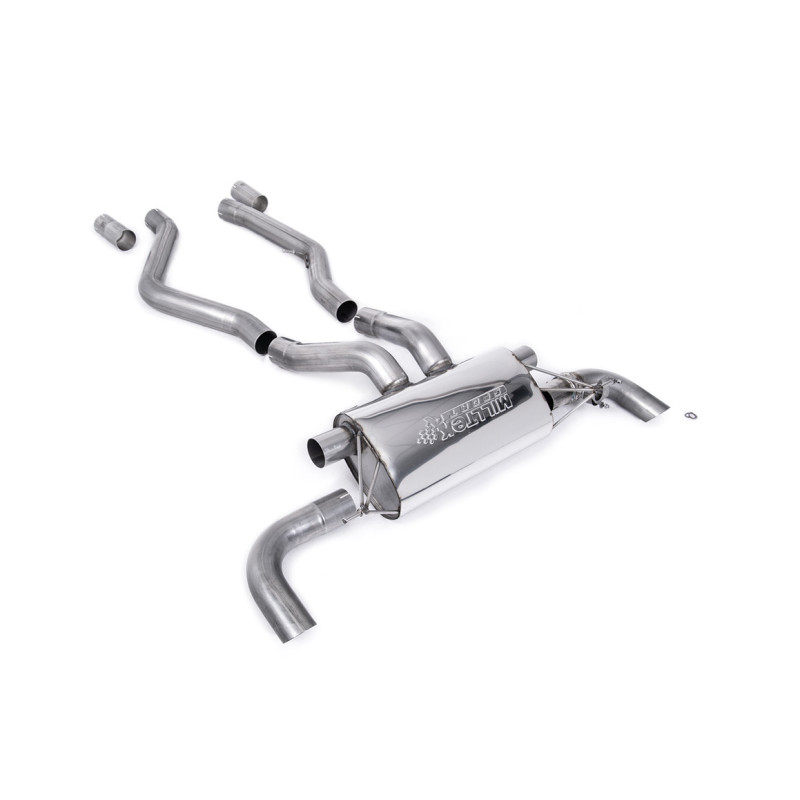 Milltek Sport Axle Back BMW 4 Series G22 M440i Coupe (NAS ROW Vehicles Only) Pre LCI (2021-2025)