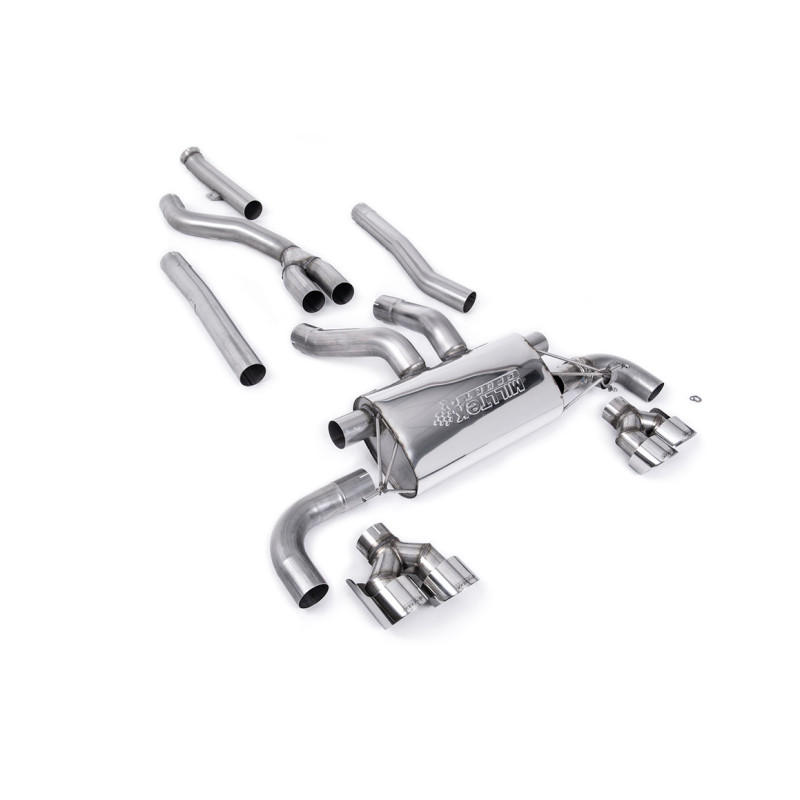 Milltek Sport Cat-back BMW 4 Series G22 M440i Coupe (OPF GPF Equipped Models Only) Pre LCI (2020-2025)