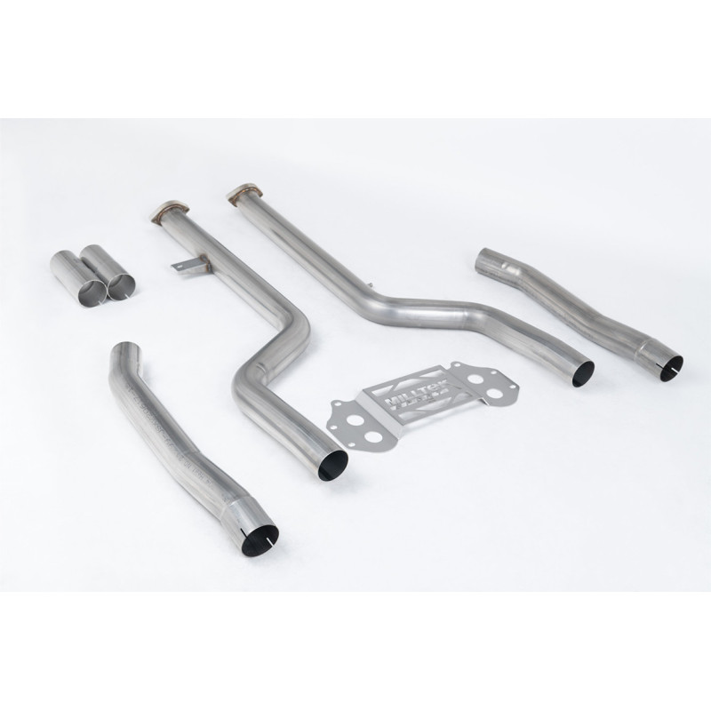 Milltek Sport Secondary Catalyst Bypass BMW 4 Series G82 M4 & M4 Competition S58 3.0 Turbo (North American ROW...