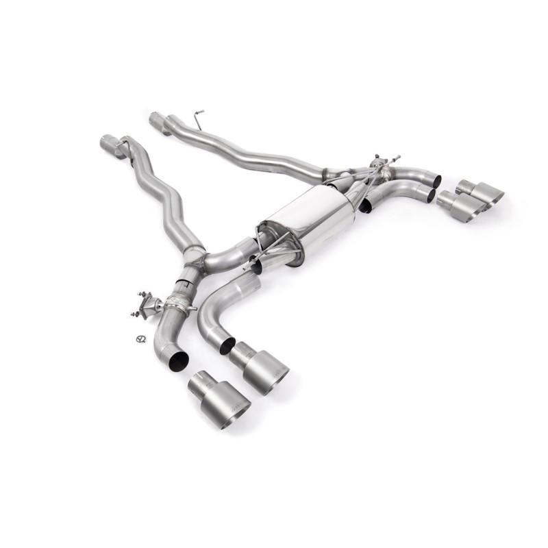 Milltek Sport Front Pipe-back BMW 5 Series M5 & M5 Competition 4.4l Twin Turbo F90 (North American ROW Cars) (2019-2027)