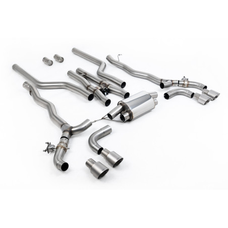Milltek Sport Cat-back BMW 5 Series M5 & M5 Competition 4.4l Twin Turbo F90 (OPF GPF Equipped Cars) (2020-2021)