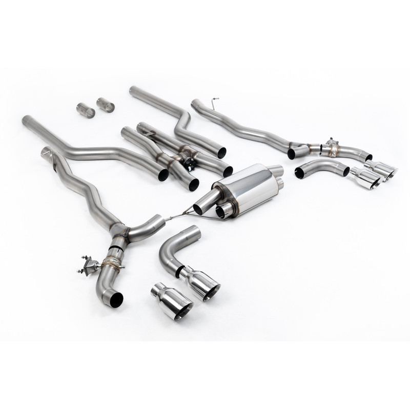 Milltek Sport Cat-back BMW 5 Series M5 & M5 Competition 4.4l Twin Turbo F90 (OPF GPF Equipped Cars) (2020-2021)