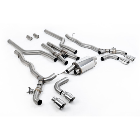 Milltek Sport Cat-back BMW 5 Series M5 & M5 Competition 4.4l Twin Turbo F90 (OPF GPF Equipped Cars) (2020-2021)