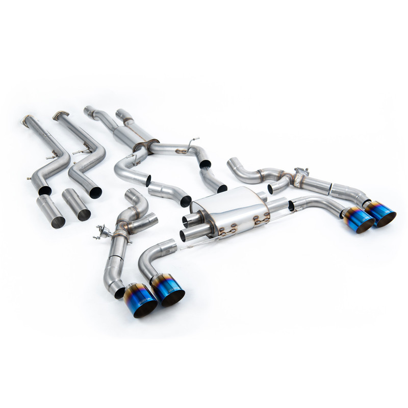 Milltek Sport Downpipe-back BMW X4 X4M X4M Comp (G02) 3.0 (with OPF GPF S58 Engine - LCI only) (2022-2027)