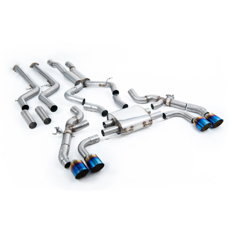 Milltek Sport Downpipe-back BMW X4 X4M X4M Comp (G02) 3.0 (with OPF GPF S58 Engine - LCI only) (2022-2027)