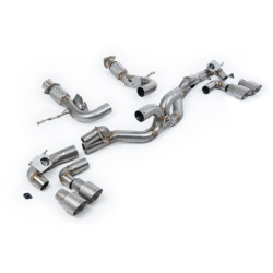 Milltek Sport Cat-back Chevrolet GMC Corvette Stingray (C8) 6.2L V8 & E-Ray Hybrid (Non-OPF GPF Models) (2020-2027)