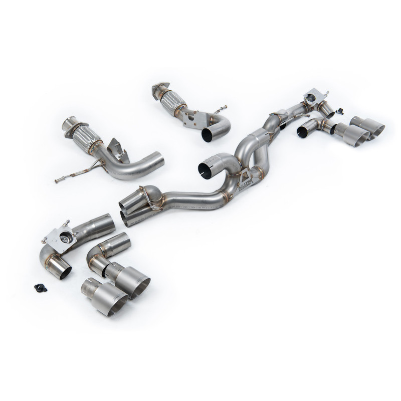 Milltek Sport Cat-back Chevrolet GMC Corvette Stingray (C8) 6.2L V8 & E-Ray Hybrid (Non-OPF GPF Models) (2020-2027)