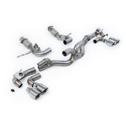 Milltek Sport Cat-back Chevrolet GMC Corvette Stingray (C8) 6.2L V8 & E-Ray Hybrid (Non-OPF GPF Models) (2020-2027)