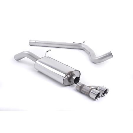 Milltek Sport Cat-back Audi A1 1.4 TFSI S line 185PS S tronic (2010-2015)
