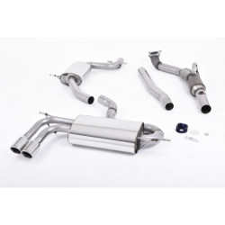 Milltek Sport Turbo-back including Hi-Flow Sports Cat Audi A3 1.8 TSI 2WD 3-Door (2008-2012)