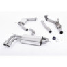 Milltek Sport Turbo-back including Hi-Flow Sports Cat Audi A3 1.8 TSI 2WD 3-Door (2008-2012)