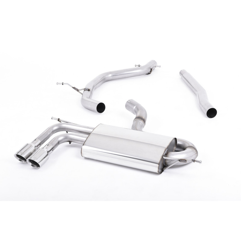 Milltek Sport Cat-back Audi A3 1.8 TSI 2WD 3-Door (2008-2012)