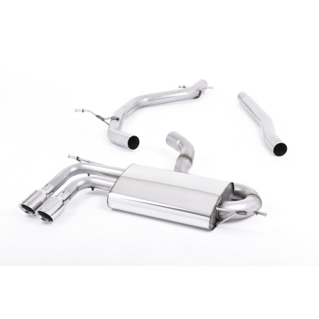 Milltek Sport Cat-back Audi A3 1.8 TSI 2WD 3-Door (2008-2012)