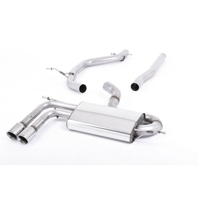 Milltek Sport Particulate Filter-back Audi A3 2.0 TDI 170bhp 2WD 3 door DPF (2008-2012)