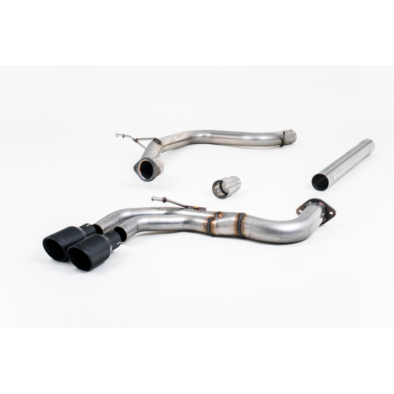 Milltek Sport Cat-back Audi A3 2.0 TDI 184PS MQB 2WD (3 Door & Sportback Models) (2013-2020)
