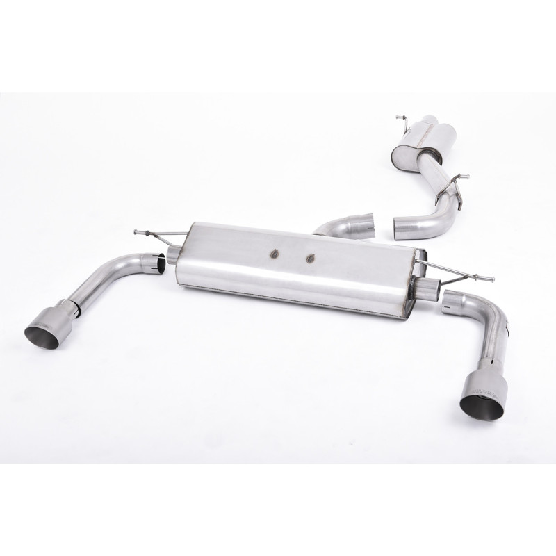 Milltek Sport Cat-back Audi A3 2.0 TFSI quattro Sedan 8V (US-only) (2014-2020)
