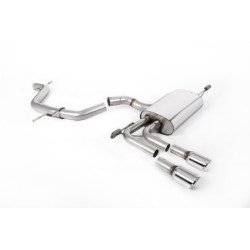 Milltek Sport Cat-back Audi A3 2.0T FSI 2WD 5 door Sportback (2003-2012)