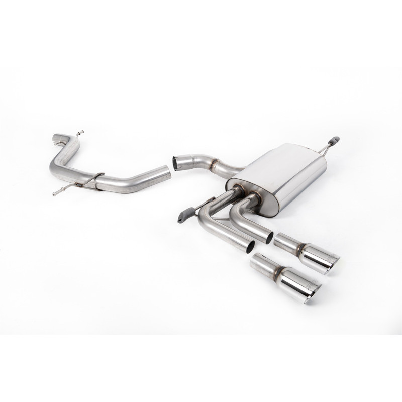 Milltek Sport Cat-back Audi A3 2.0T FSI 2WD 5 door Sportback (2003-2012)