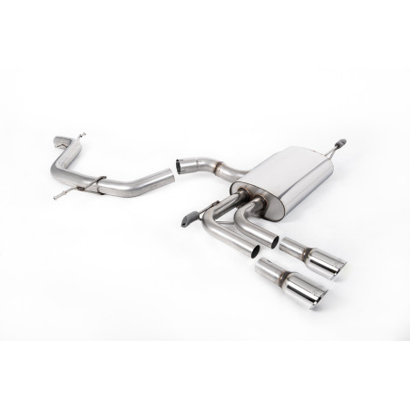 Milltek Sport Cat-back Audi A3 2.0T FSI 2WD 5 door Sportback (2003-2012)