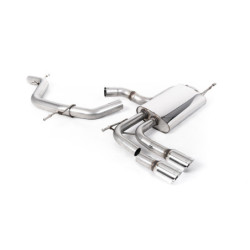 Milltek Sport Cat-back Audi A3 2.0T FSI 2WD 5 door Sportback (2003-2012)